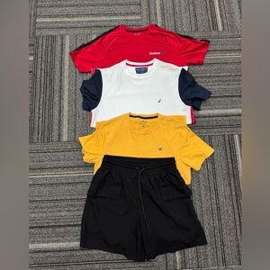 Active Shirts and Shorts 4 Pack